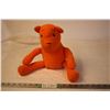 Image 2 : Handmade soft felt 11” Orange Teddy Bear