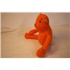 Image 3 : Handmade soft felt 11” Orange Teddy Bear