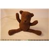 Image 2 : Handmade soft felt 11” Brown Teddy Bear