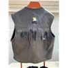 Image 2 : High quality Leather / Hand Beaded Bald Eagle 43” Vest, 10” MukLuks, & Leather Hat set