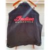 Image 3 : Black Canvas/Denim “Indian Motorcycles” embroidered Vest size 5XL washed but says never worn