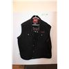 Image 4 : Black Canvas/Denim “Indian Motorcycles” embroidered Vest size 5XL washed but says never worn
