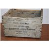 Image 3 : *Old Large SK Melfort Coop Creamery Wooden Box 17” Long x 11” Tall x 14” Wide