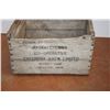 Image 6 : *Old Large SK Melfort Coop Creamery Wooden Box 17” Long x 11” Tall x 14” Wide