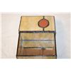 Image 2 : Vintage Stained Glass Cameo Box w/ Mirror