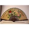 Image 1 : Vintage Japanese Large Wall Artwork Fan (signed)