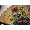 Image 2 : Vintage Japanese Large Wall Artwork Fan (signed)