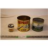 Image 1 : Empress Jam, McDonalds Export Tin, and Mclaren’s Jar