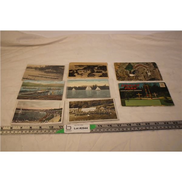 Vintage Picture/Postcards of Stanley Park, Capilano