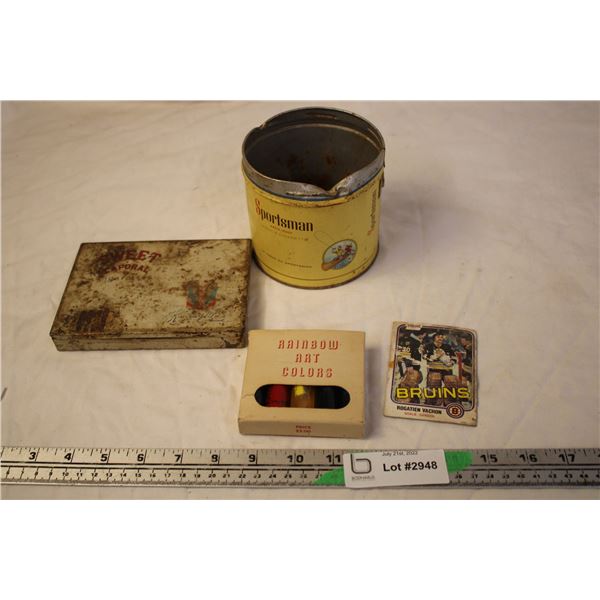 Sweet Caporal, Sportsman, Rainbow Art Colours, Rogatien Vachon 65-66 season Card