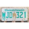 Image 3 : (3) Saskatchewan 1979, 1979, 1981 License Plates