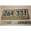 Image 2 : 1976 Saskatchewan License Plates