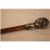 Image 4 : Antique Wooden Cane w/ Mother of Pearl –35” long