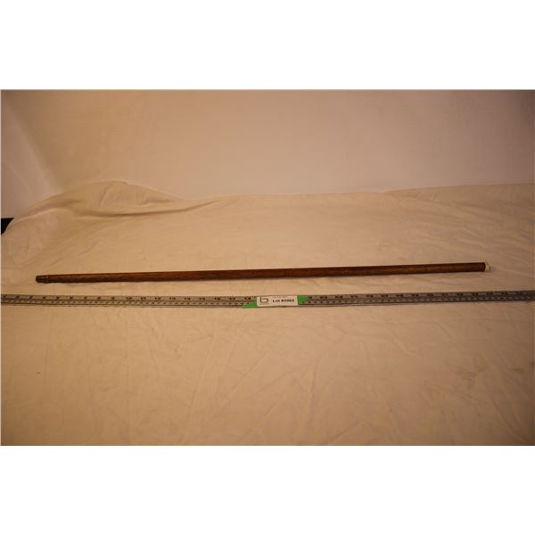 Antique Wooden Cane w/ Ivory–32” long