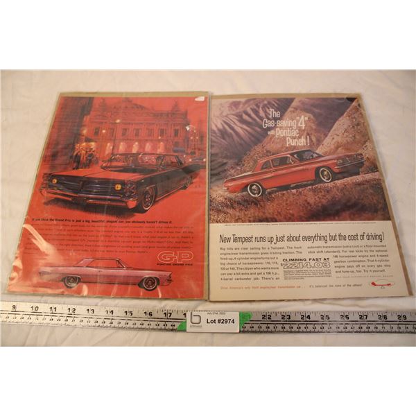 (2) 1962 Pontiac