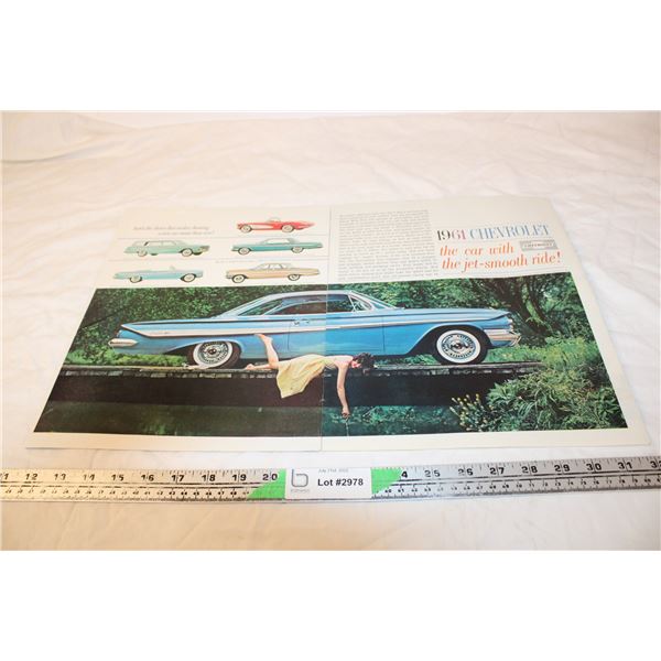 1961 Chevrolet Impala Sports Coupe (2 Pages)