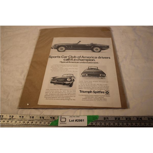 1971 Triumph Spitfire