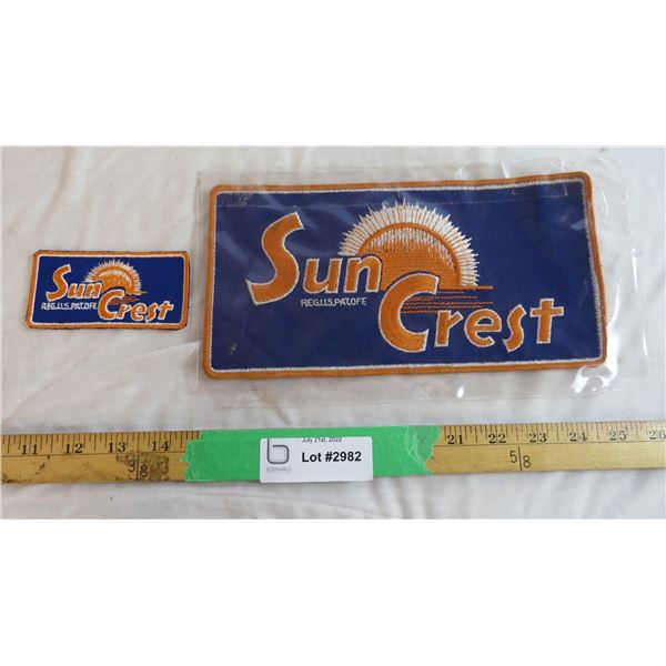 SunCrest Patches Small and Large