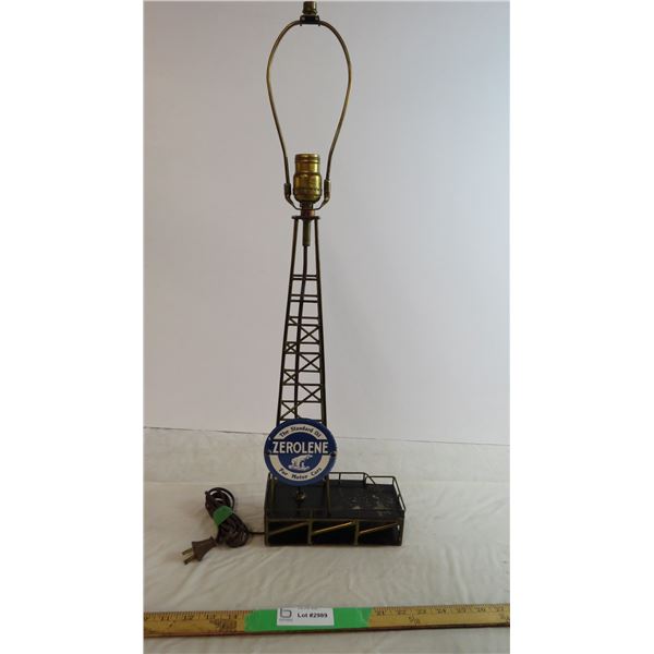 Oil Well Advertising Lamp