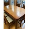 Vintage 1930's dining room table and chairs from the Tri-Bond Furniture Company in Grand Rapids, MI