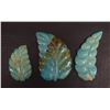 Image 1 : TURQUOISE CARVED LEAVES (LEONARDO BATRAS)