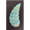Image 2 : TURQUOISE CARVED LEAVES (LEONARDO BATRAS)