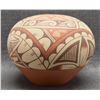 Image 2 : JEMEZ INDIAN POTTERY SEED JAR BY A TAFOYA
