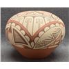 Image 3 : JEMEZ INDIAN POTTERY SEED JAR BY A TAFOYA