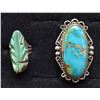 Image 1 : ZUNI AND NAVAJO SILVER RINGS