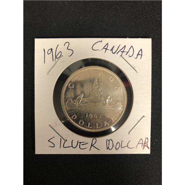 1963 CANADIAN SILVER DOLLAR