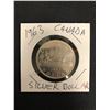 Image 1 : 1963 CANADIAN SILVER DOLLAR