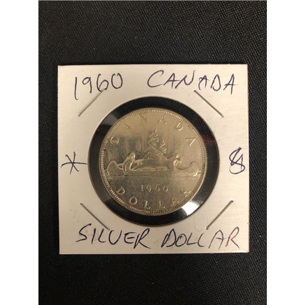 1960  CANADIAN SILVER DOLLAR