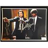 Image 1 : JOHN TRAVOLTA AND SAMUEL L. JACKSON DUAL SIGNED 8X10 PHOTO (RA COA)