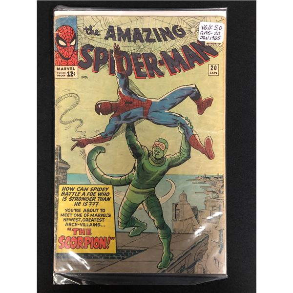 MARVEL COMICS THE AMAZING SPIDER-MAN NO. 20