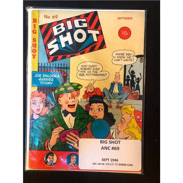 1946 BIG SHOT ANC NO.68 COMIC