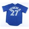 Image 1 : VLADIMIR GUERRERO JR TORONTO BLUE JAYS BASEBALL JERSEY (PSA COA)