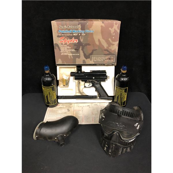 SPYDER  PAINTBALL GUN KIT