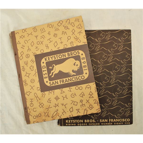 Pair of Keyston Saddlery Catalogs