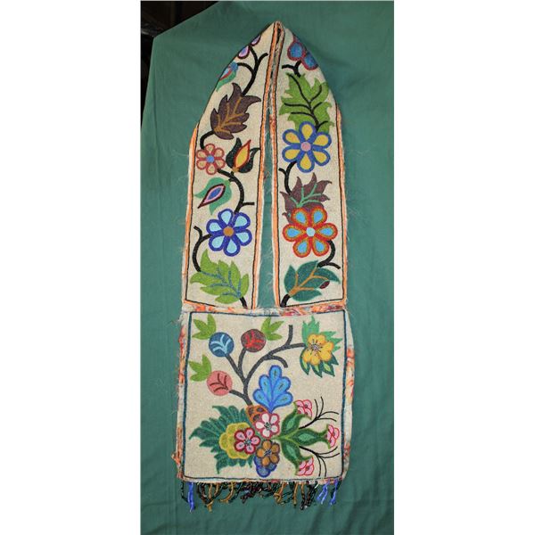 Beaded Bandelier Bag