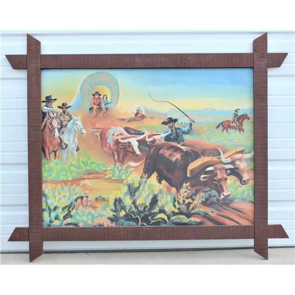 H.Q. Nelson Painting