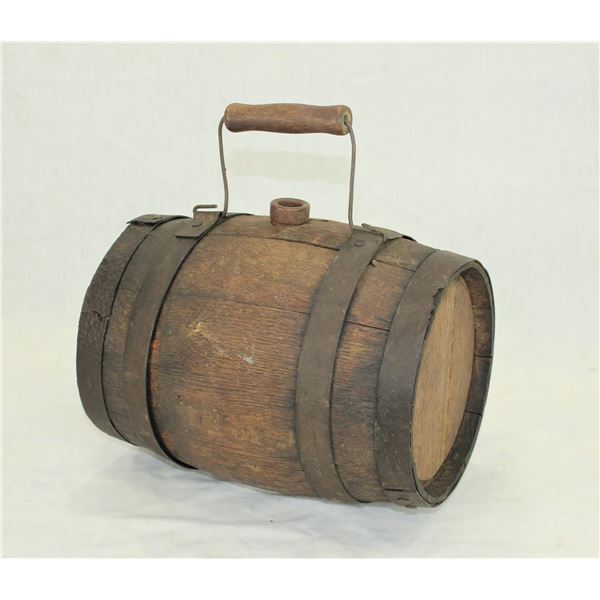 Early Wooden Canteen