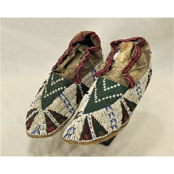 Cheyenne Beaded Moccasins