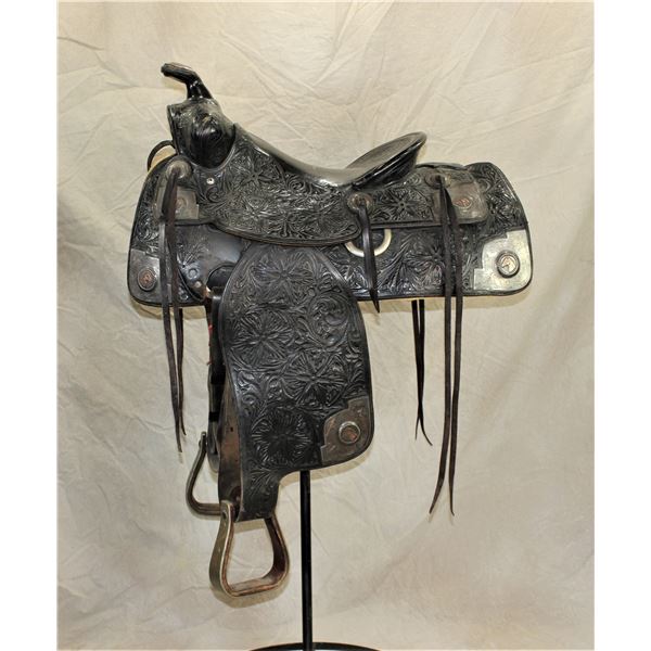 Silver Mounted Saddle