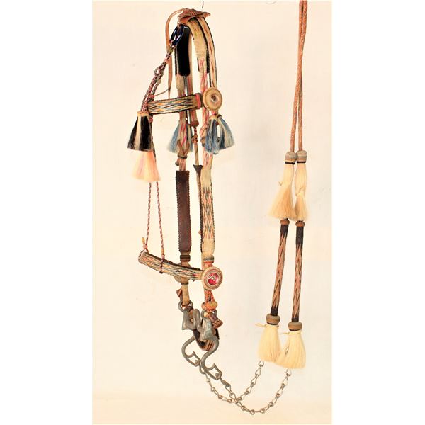 Deerlodge Horsehair Bridle