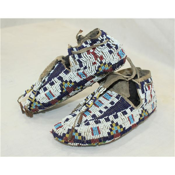 Sioux Ceremonial Moccasins