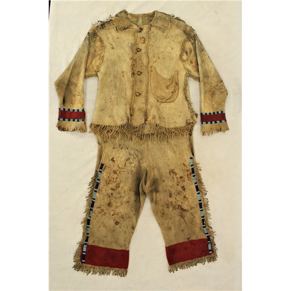 Crow Beaded Shirt & Pants