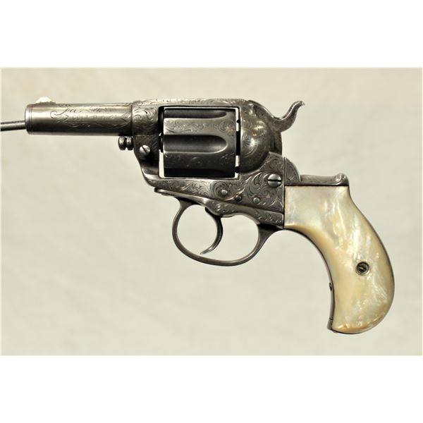 Engraved Colt Lightning Revolver