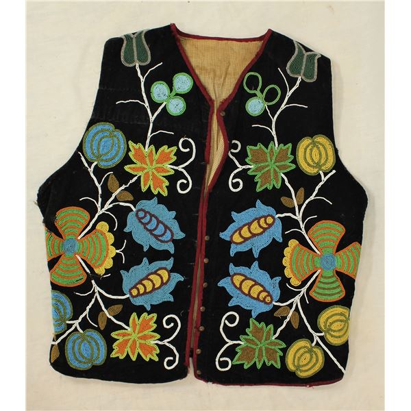Cree Beaded Vest