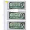 Image 1 : 3 1967 Bank of Canada $1