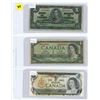 Image 1 : 1937, 1954, 1973 Bank of Canada $1